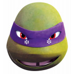 Masque Carton Adulte Donatello "©Tortue Ninja La Nouvelle Generation" 123DEG-5055789203369-10029966