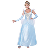 Déguisement Princesse Bleue Taille XL 123DEG-19519089093-10014153