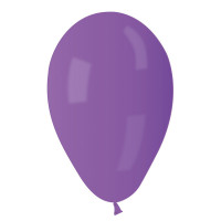 Sachet de 10 Ballons Métallisés Violet Diam 30 Cir 85Cm -34 123DEG-8021886300611-10001901