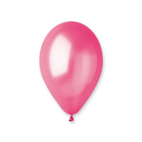 Sachet de 10 Ballons Métallisés Fuchsia Diam 30 Cir 85cm -07 123DEG-8021886302660-10001887