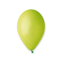 Sachet de 50 Ballons Standard Vert Anis Diam 13cm Cir 41Cm -11 123DEG-8021886051100-10001765