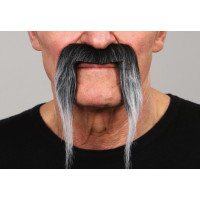 Moustache Luxe 17Eme Siècle Poivre et Sel 123DEG-3700638217029-10021855