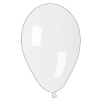 Sachet de 50 Ballons Standard Blanc Diam 13cm -01 123DEG-8021886050103-10001752