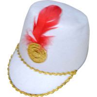 Casquette Majorette Feutrine Blanc 123DEG-3700638205330-10011431