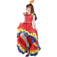 French Cancan Rouge - costume femme à louer DGZL 200614 de Non