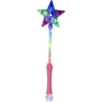 Star Wand Light Up With Prism Ball 123DEG-5020570346051-9-10026715