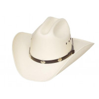 Location chapeau Cowboy Blanc DGZL-ACCES-500020-BLANC de Non