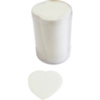 Confettis scène Cœur Blanc Tubo 100G Biodegradable 123DEG-3700191301487-10011927