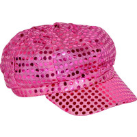 Casquette Paillettes Fuchsia Tailles Assorties 123DEG-3700638201424-10011440