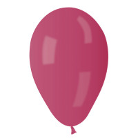 Sachet de 10 Ballons Métallisés Bordeaux Diam30 Cir85Cm -52 123DEG-8021886300598-10001886