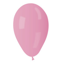 Sachet de 100 Ballons Métallisés Rose Diam 19cm Cir 60Cm -33 123DEG-8021886803310-10001876