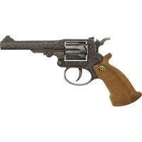 Revolver Scorpion Antique 8 Coups - 22cm - métal et Pvc 123DEG-4007832082712-10023030