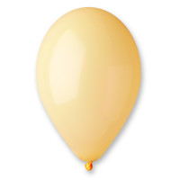 Sachet de 50 Ballons Pastel Jaune Diam 30cm Cir 105cm -43 123DEG-8021886114300-10001810