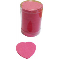 Confettis scène Cœur Fuschia Tubo 100G Biodegradable 123DEG-3700191301470-10011932