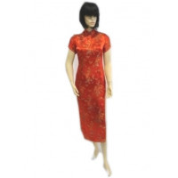 Chinoise rouge - déguisement adulte à louer DGZL-100395 de Non