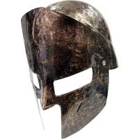 Casque Chevalier Noir Pvc Adulte 123DEG-3700638204951-10011731