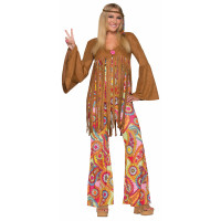 Déguisement Hippie Groovy - Taille M/L 123DEG-721773747731-10014538