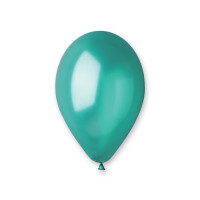 Sachet de 50 Ballons Métallisés Vert Diam 30Cm Cir 85Cm -55 123DEG-8021886115505-10001867
