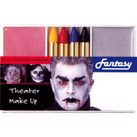 Set Fard + Crayons + Demaquillant Dracula Gris/Blanc Assorti 123DEG-4003755025607-10017450