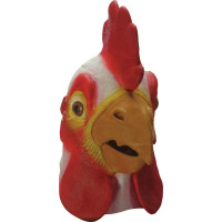 Masque Adulte Coq Complet Latex 123DEG-8004761009694-10021397