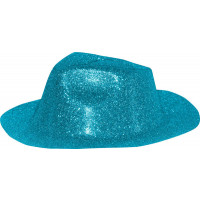 Chapeau Capone Paillette Turquoise 123DEG-3700638202636-10011674
