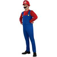 Mario Bros - I-889228M - Déguisement - Costume Adulte - Taille M 123DEG-883028922864 de Non