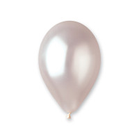 Sachet de 100 Ballons Métallisés Perle Diam 30Cm Cir 85Cm -28 123DEG-8021886112818-10001841