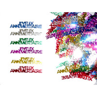 Confettis Joyeux Anniversaire Multicolores 14 Grs 123DEG-3700638202216-10011955