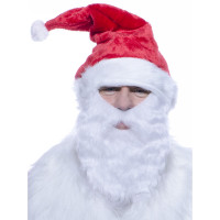 Bonnet de Père Noel avec Barbe 123DEG-3700638212338-10011565