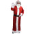 Déguisement Père Noel Manteau Effet Velours 2 Pièces XL - 100% Polyester 123DEG-3700638212376-10022225
