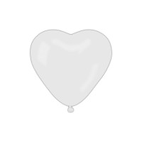 Ballon Cœur géant Blanc 170Cm Environ Diam 54cm -01 123DEG-3700638218354-10001929