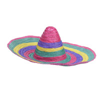 Mexicain Paille Multicolore Adulte Assorti 123DEG-3700638210037-10011498