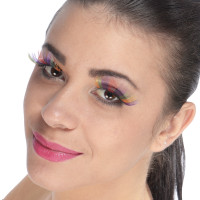 Faux Cils Disco-Clown Multi - Vendu Sans Colle 123DEG-3700638206610-10017589