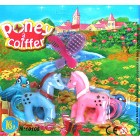 Poney à Coiffer 6Cm X 2P+2 Peignes 17X18cm (36) 123DEG-3588270010105-10019488