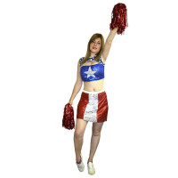 Pompom girl US - location déguisement adulte DGZL-200299 de Non