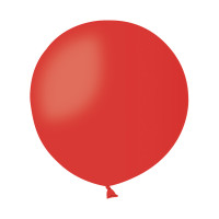 Sachet de 1 Ballon géant Rond Diam 80cm Rouge Foncé - 45 123DEG-8021886307740-10001980