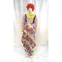 Clown Fagiolino - costume adulte à louer DGZL-100409 de Non