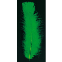 Sachet de 50 Plumes Pied Plat Environ 10cm Vert 123DEG-3700638204135-10023192