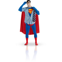 Déguisement Licence Seconde Peau Superman Taille M 123DEG-883028052066-10013806