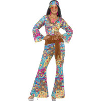 Déguisement Hippie Flower Power - Taille S 123DEG-5020570163931-9-10027488