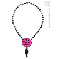 Collier " Party Girl" avec Sifflet - "Soiree de Filles" 123DEG-8003558886500-10018016