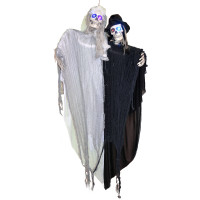 Couple de Fiances Halloween Yeux Lumineux H.170Cm - Pni 123DEG-3700638219825-10019054