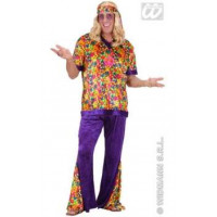 Hippie Arc-En-Ciel Homme - déguisement adulte à louer DGZL-100578 de Non