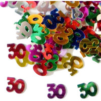 Confettis 30 Multicolores 14 G 1Cm 123DEG-3700638202124-10011971