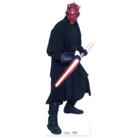 Figurine Géante Carton Darth Maul "© Star Wars" 185 X 67cm 123DEG-5060219945481-10029625