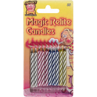 Bougies Magiques - Carte de 10 (12) ** Pas en Dessous 16 Ans** 123DEG-5022103000355-10001584