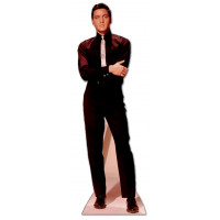 Figurine Géante Carton "Elvis Presley" Déguisement Noir 180cm 123DEG-5060219942862-10029487