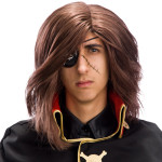 Perruque Capitaine de L'espace avec Poche Oeil 123DEG-8004761023935-10022928 de Non