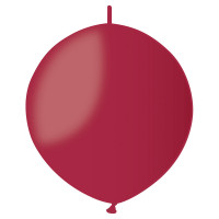 Sachet de 50 Ballons Ronds avec Lien Bordeaux Diam 33Cm -47 123DEG-8021886134704-10001771