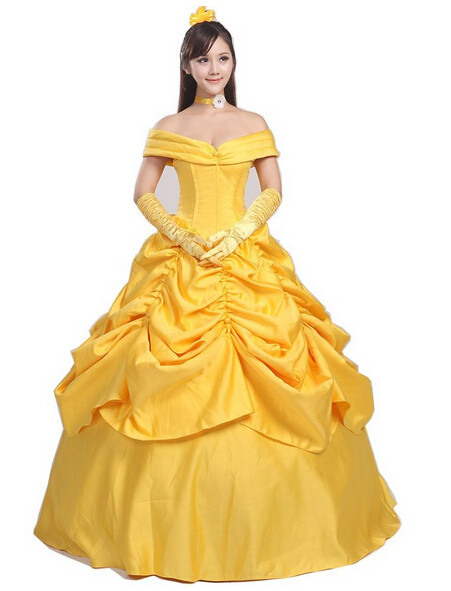 Déguisement de Princesse Belle Robe La Belle et la Bête Femme